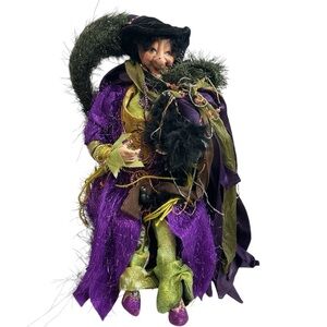 MARK ROBERTS 18  WITCH PURPLE GLITTER 18 ", NWT , it doesn’t have a box
